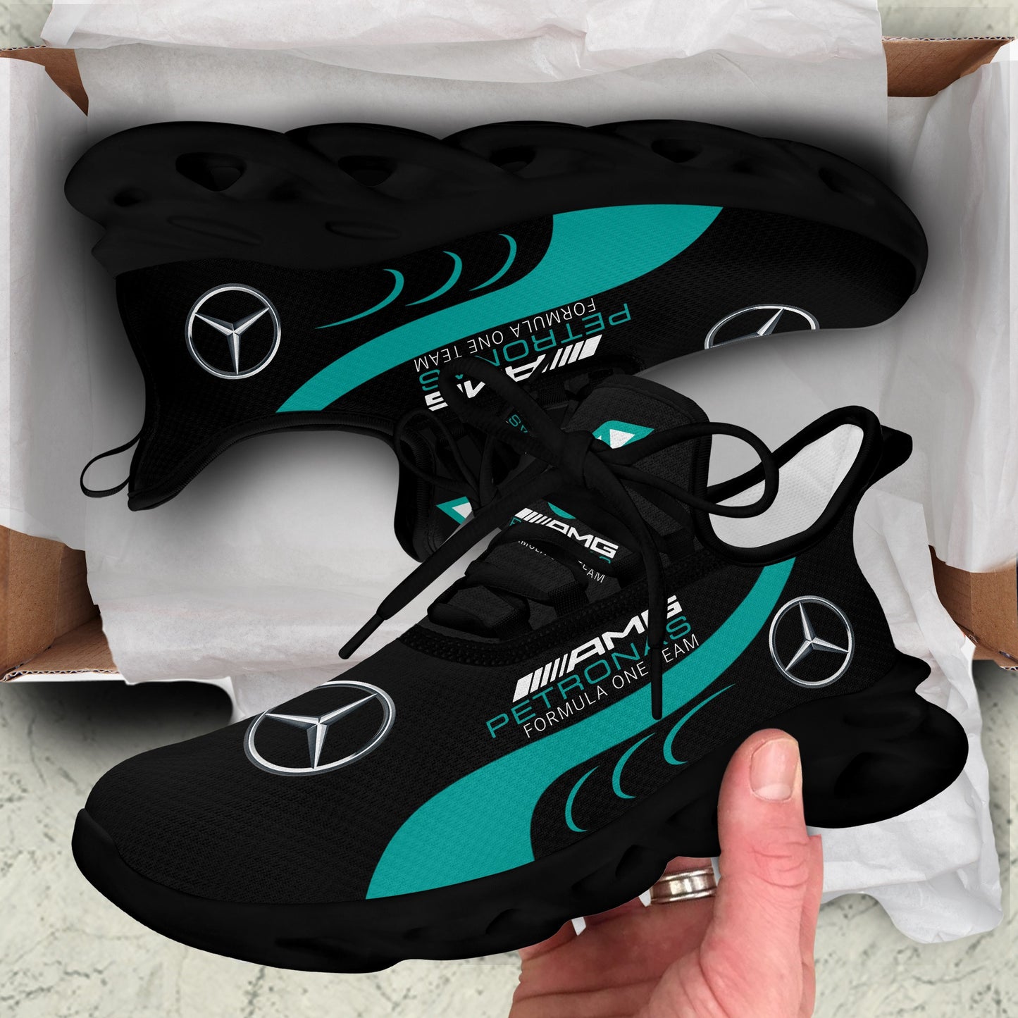 Merc AMG Petronas Chunky Custom Sneaker V5