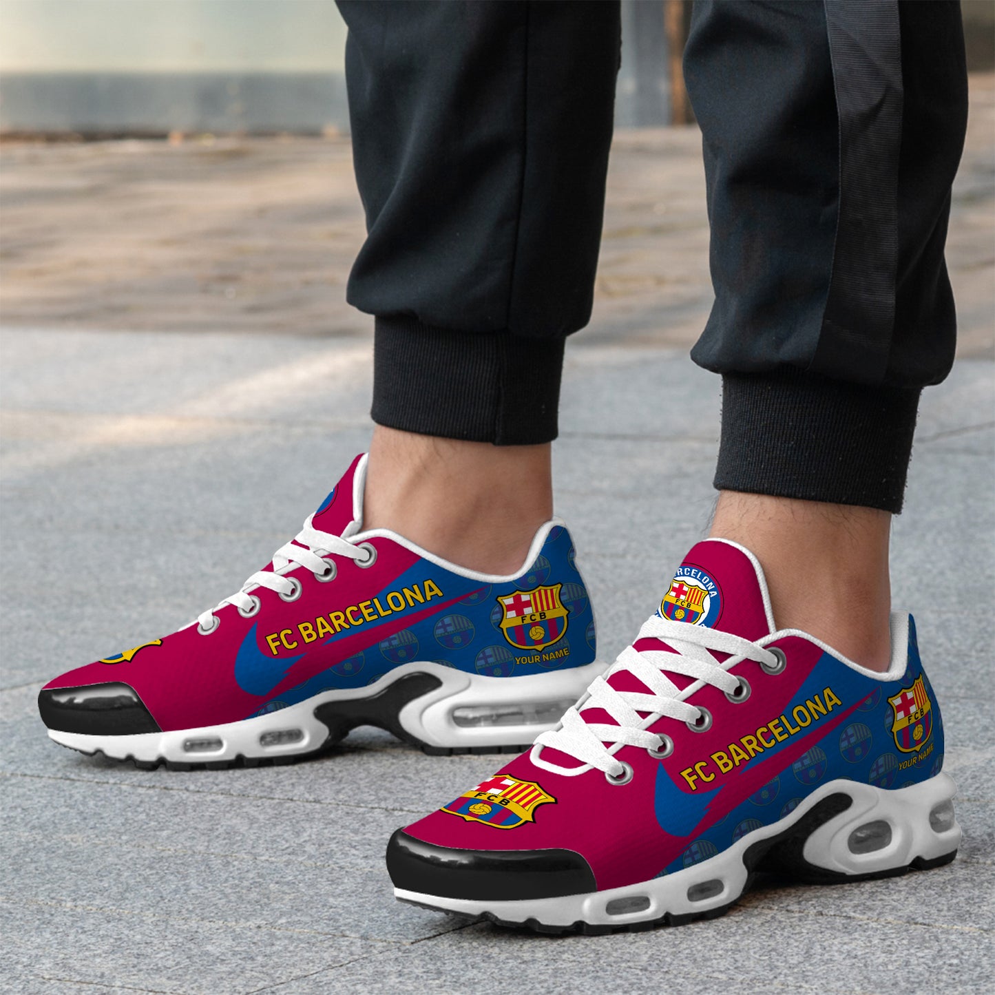 Personalized Barcelona FC Sport Air Cushion Sneaker