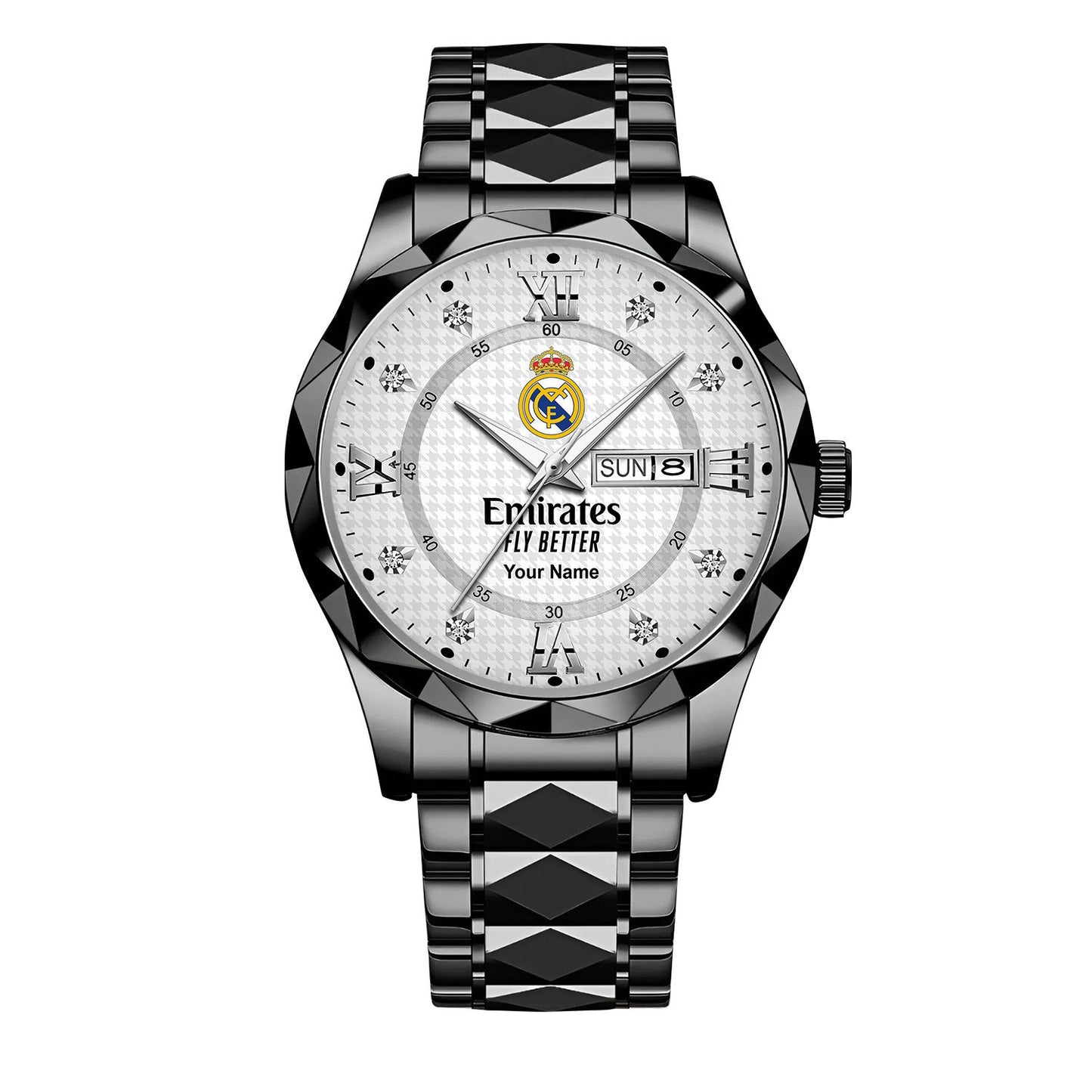 Personalized Real Madrid Luxury Alloy Charley Watch V4