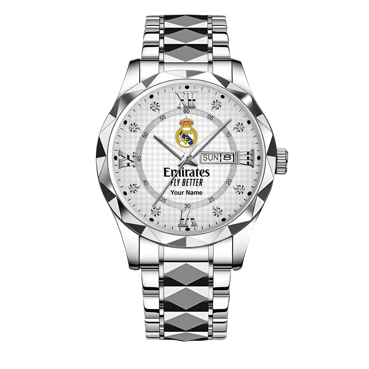 Personalized Real Madrid Luxury Alloy Charley Watch V4