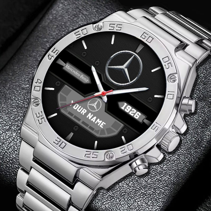 Personalized Merc Sport Luxury Dial Steel Watch V6