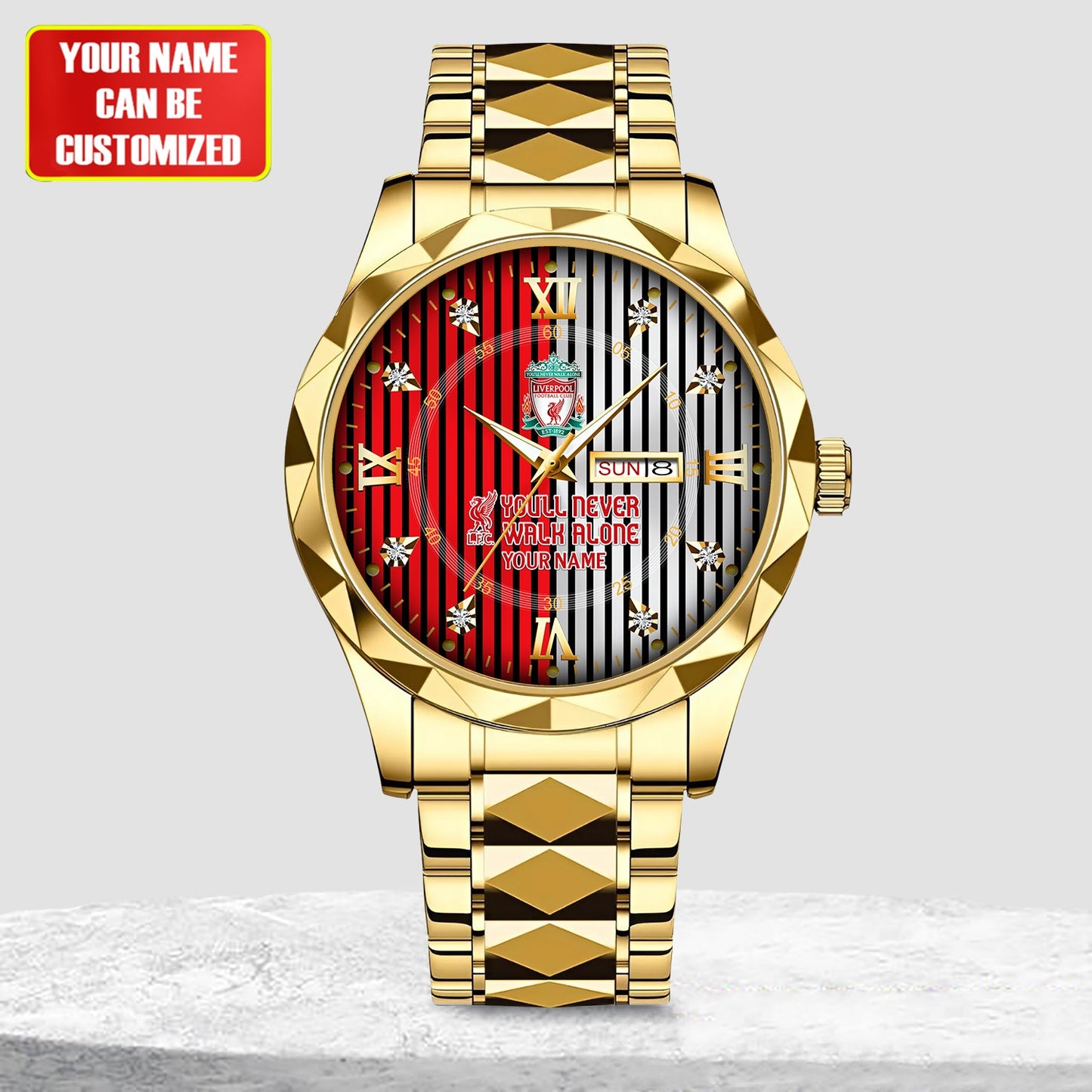 Personalized Liverpool Alloy Charley Watch