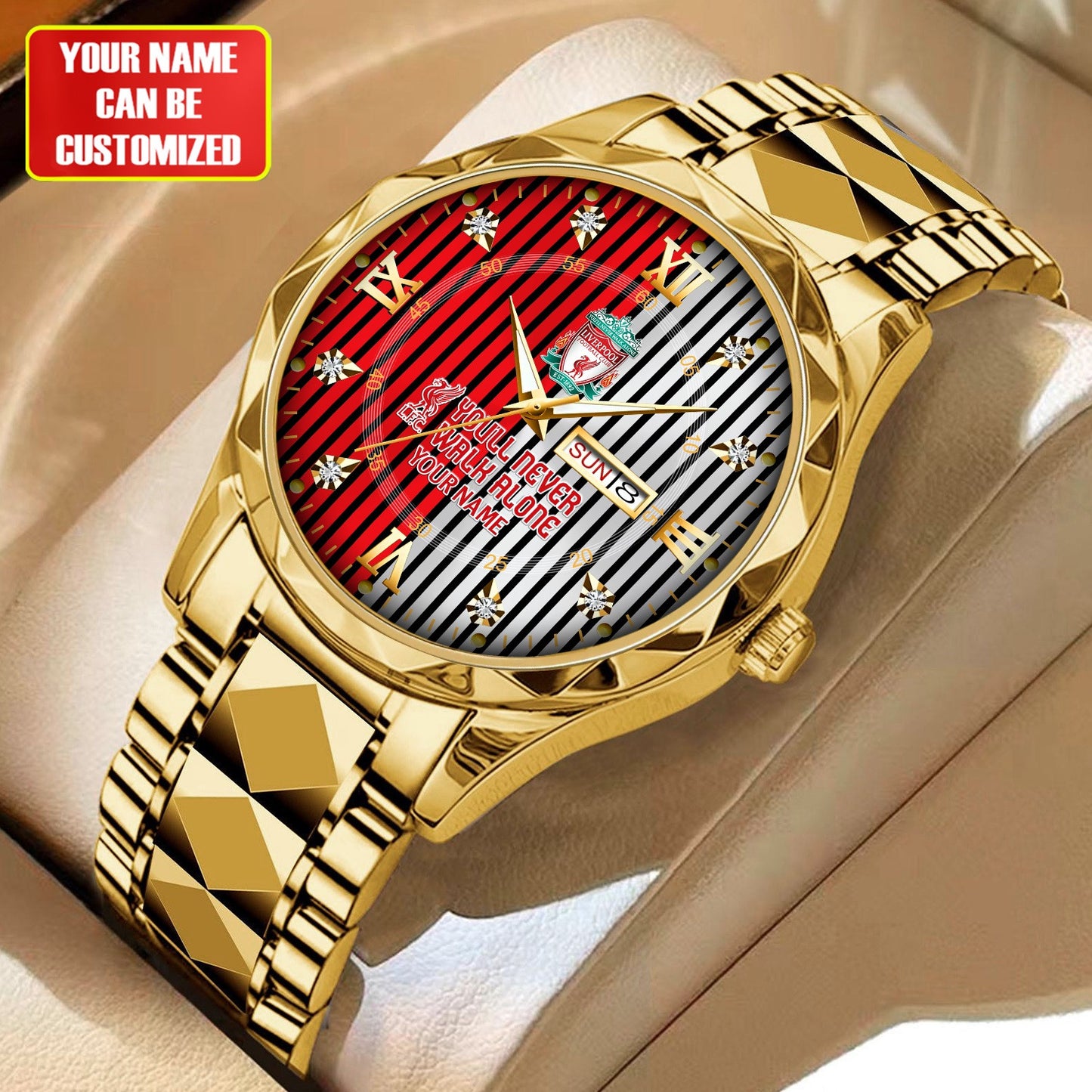 Personalized Liverpool Alloy Charley Watch