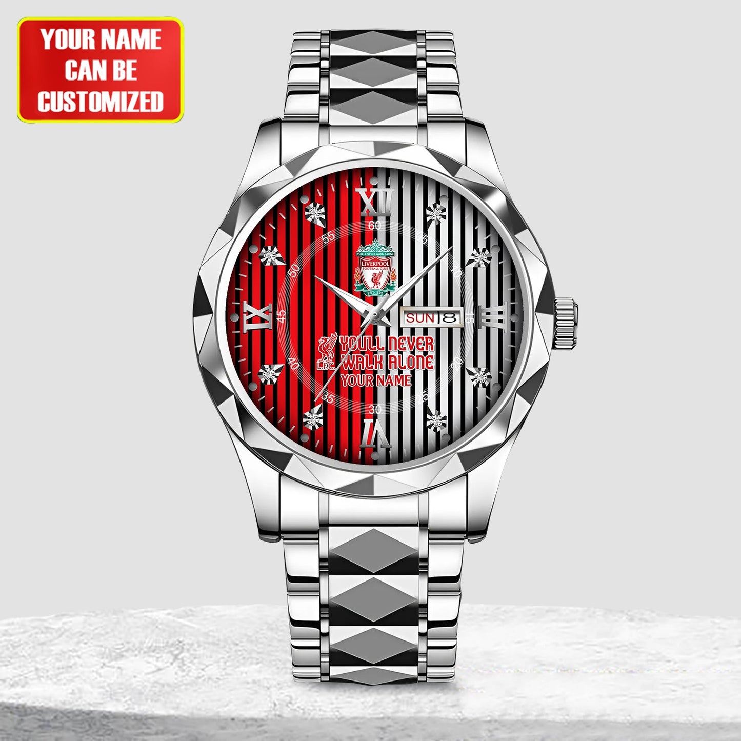 Personalized Liverpool Alloy Charley Watch