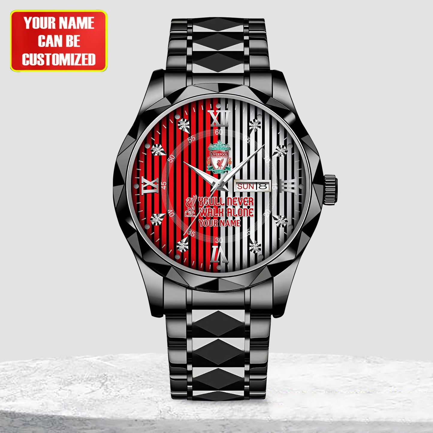 Personalized Liverpool Alloy Charley Watch