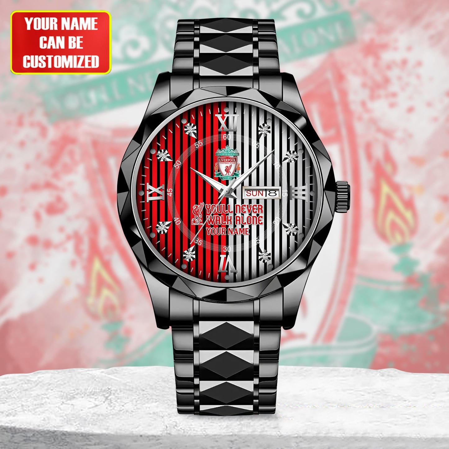 Personalized Liverpool Alloy Charley Watch