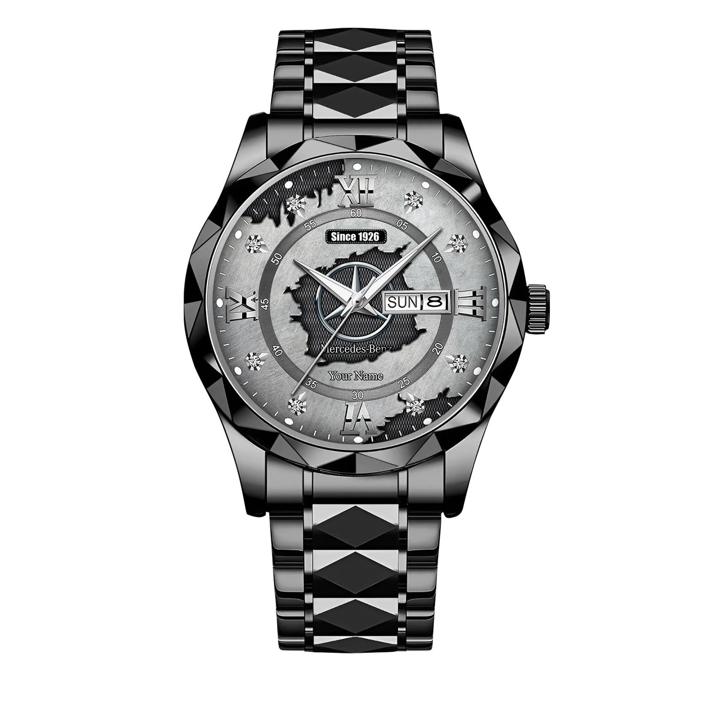 Personalized Merc Since 1926 Sport Alloy Charley Watch