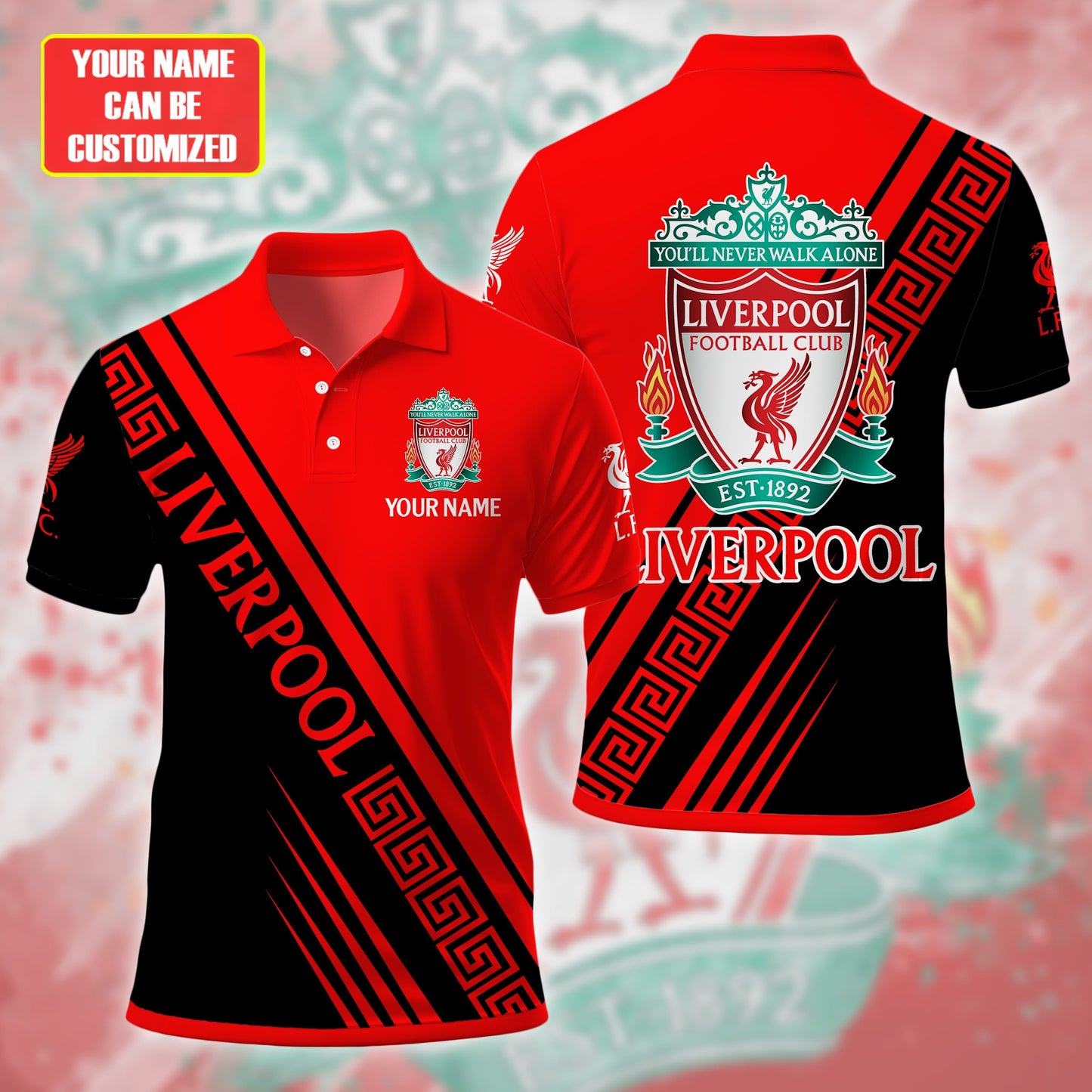 Personalized Liverpool Q14 3D Full Printing Set ,Liverpool Q14 Shirt , Hoodie , Short , Polo ,hawaii