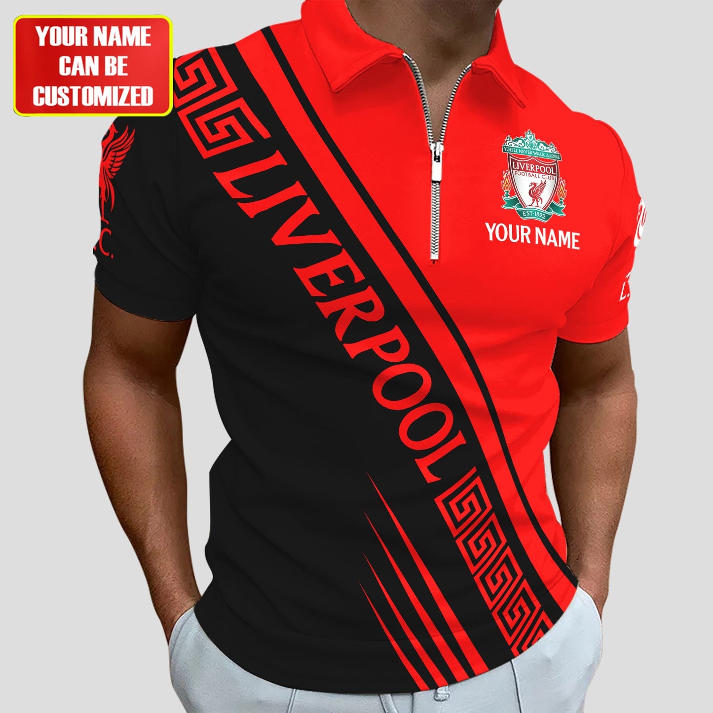 Personalized Liverpool Q14 3D Full Printing Set ,Liverpool Q14 Shirt , Hoodie , Short , Polo ,hawaii