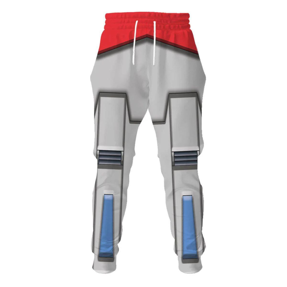 Personalized Transformer Optimus Prime 3D All over Printed Hoodie and Sweatpants set