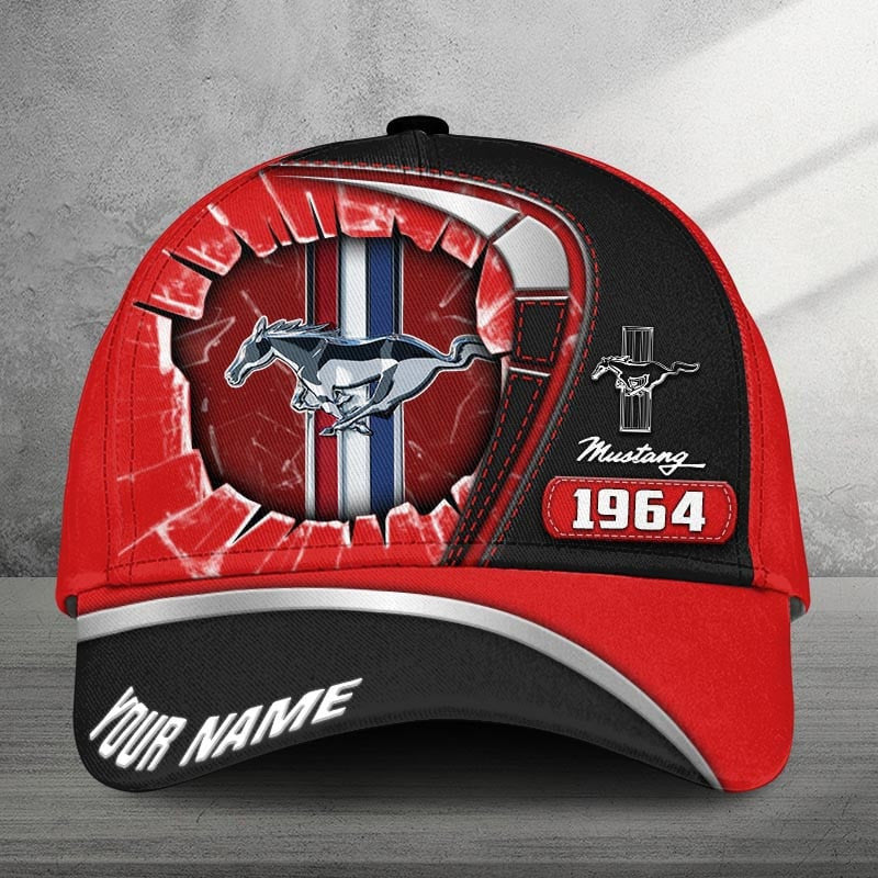 Personalized F Mustang Classic Cap V11