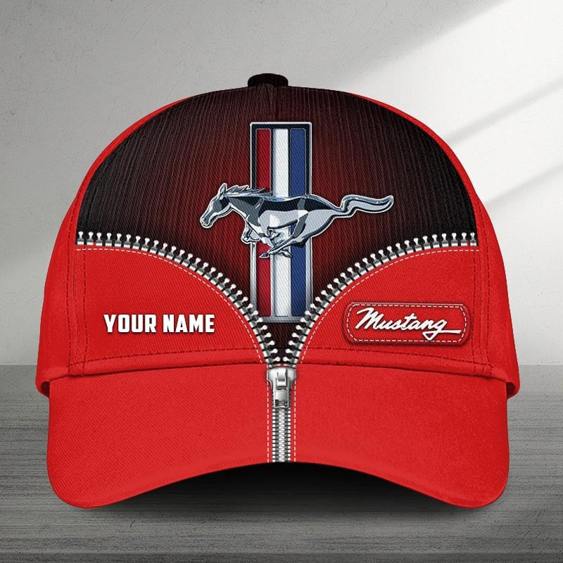 Personalized F Mustang Classic Cap V12