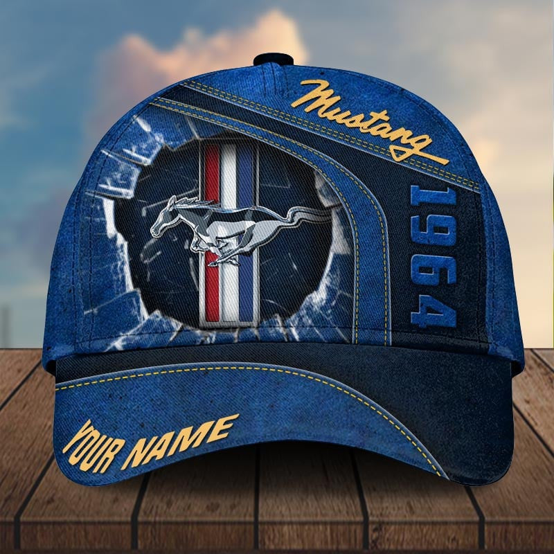 Personalized F Mustang Classic Cap V14