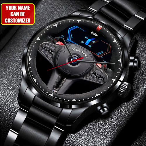 Personalized BW Cockpit Luxury Stainless Steel Watch