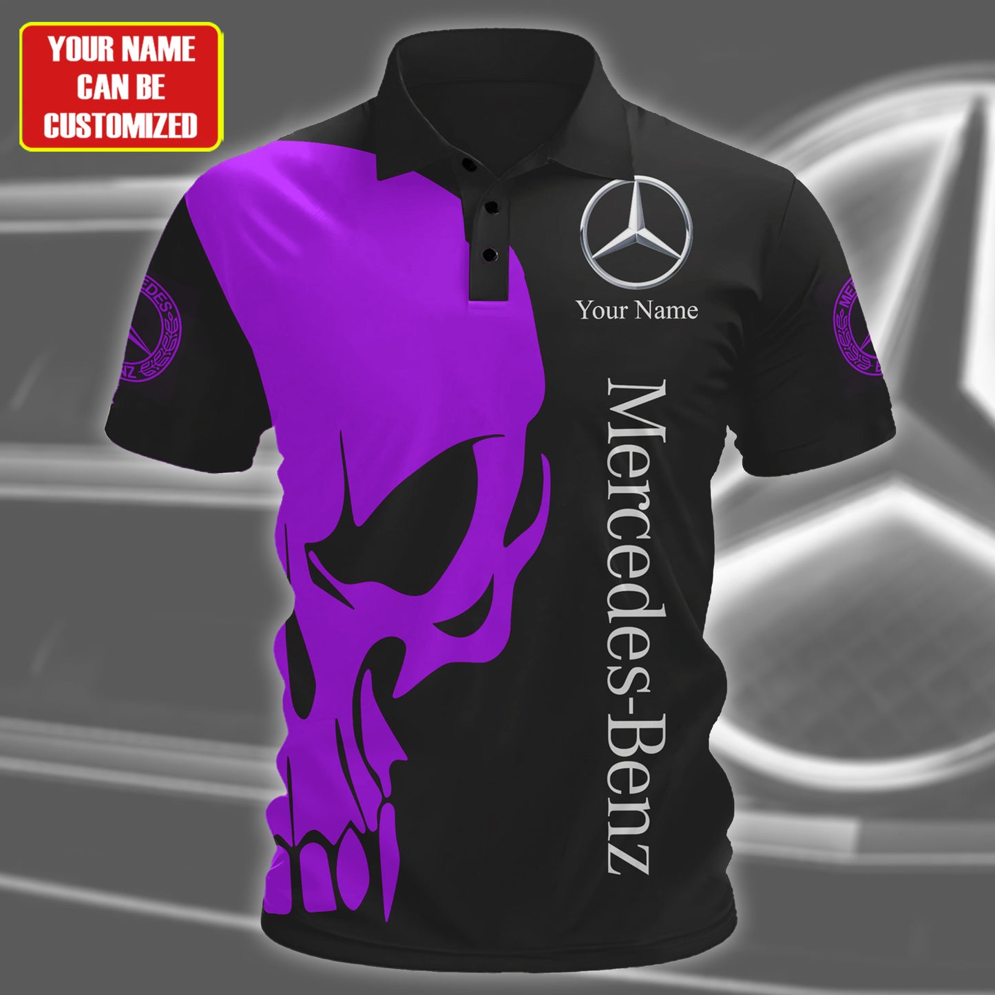 Personalized Merc 3D Full Printing Shirt , Zipper Polo, Hoodie , Short , Polo , hawaii