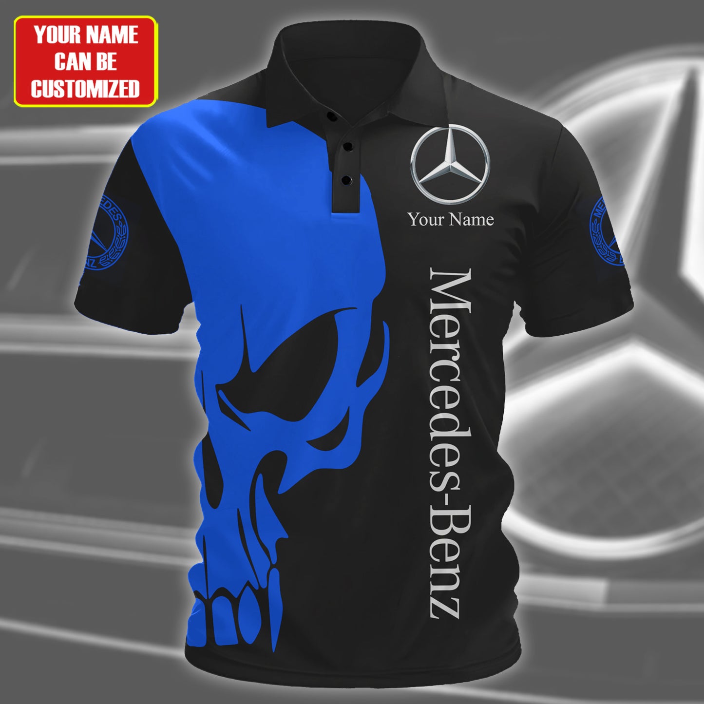 Personalized Merc 3D Full Printing Shirt , Zipper Polo, Hoodie , Short , Polo , hawaii