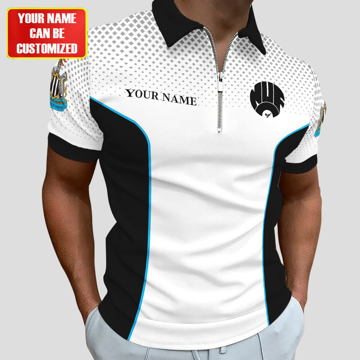 Personalized Newcastle United 3D Full Printing Set , Newcastle United Shirt, Hoodie , Short ,Polo ,Hawaii