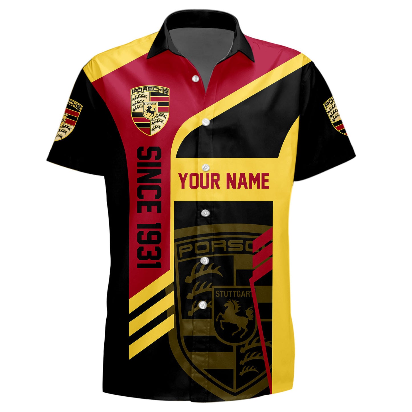 Personalized Pors Since 1931 Hawaii Shirt Beach Short