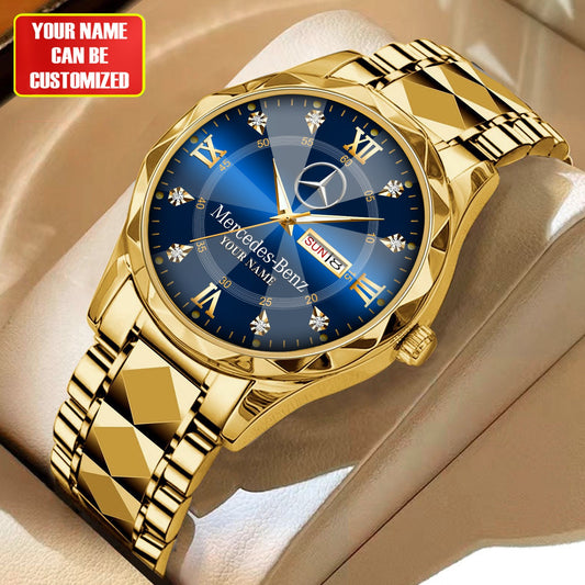 Personalized Merc Elegant Alloy Charley Watch