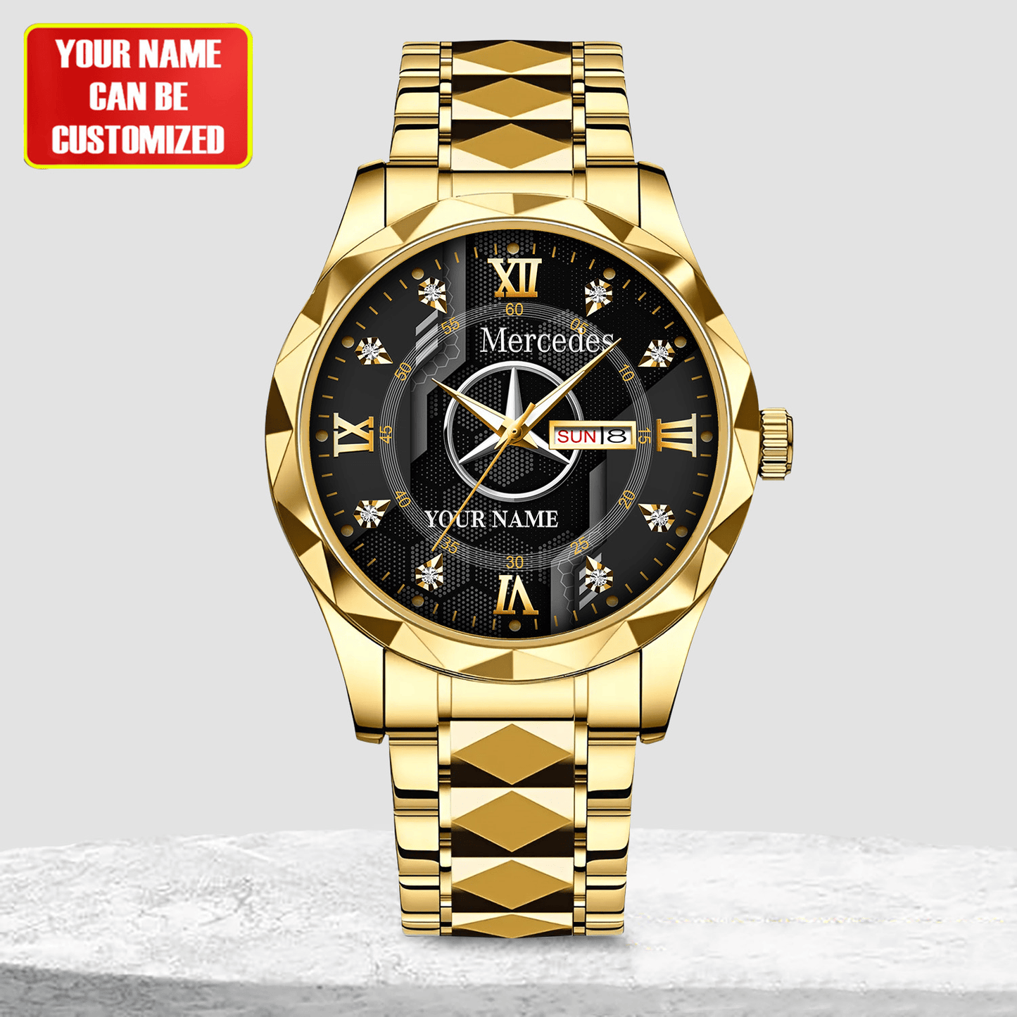 Personalized Merc Sport Alloy Charley Watch