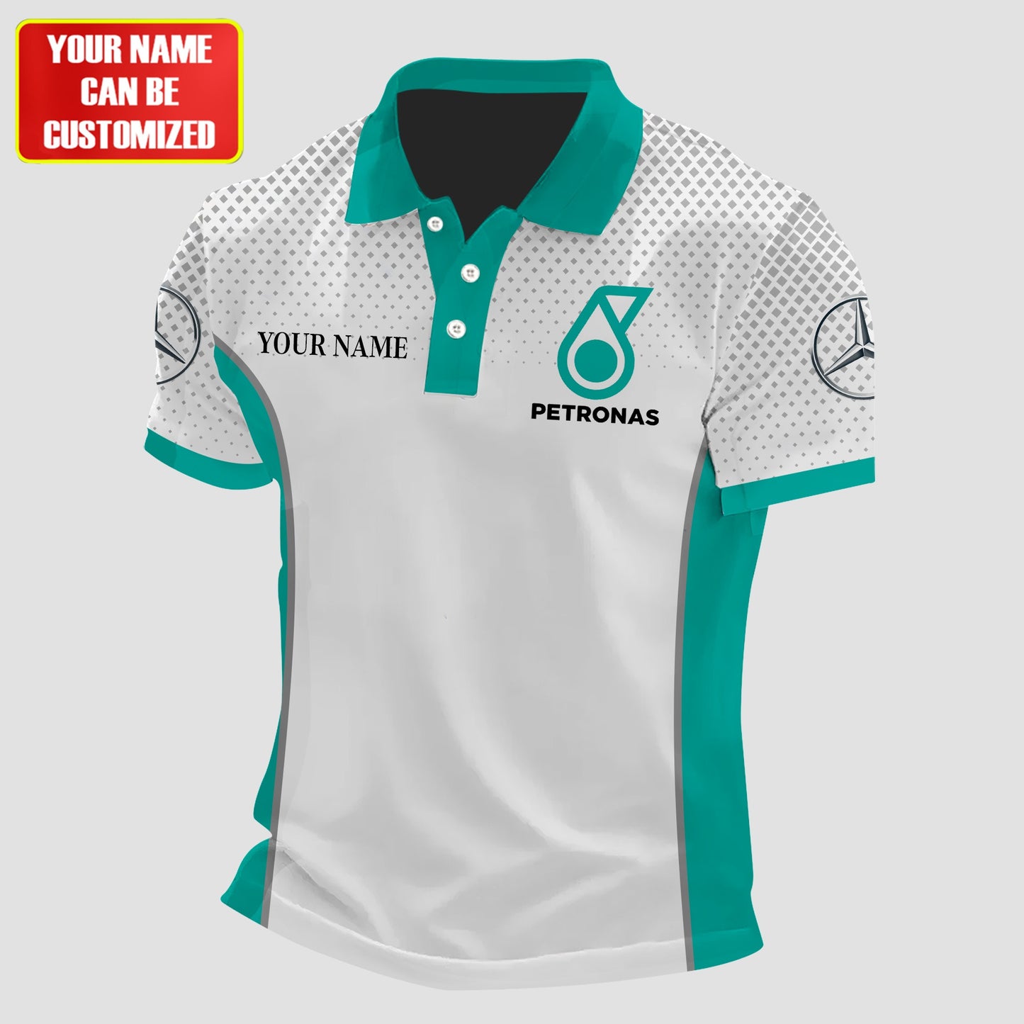Personalized Merc AMG Petronas 3D Full Printing Set ,Merc AMG Petronas Shirt , Hoodie , Short , Polo ,hawaii V4