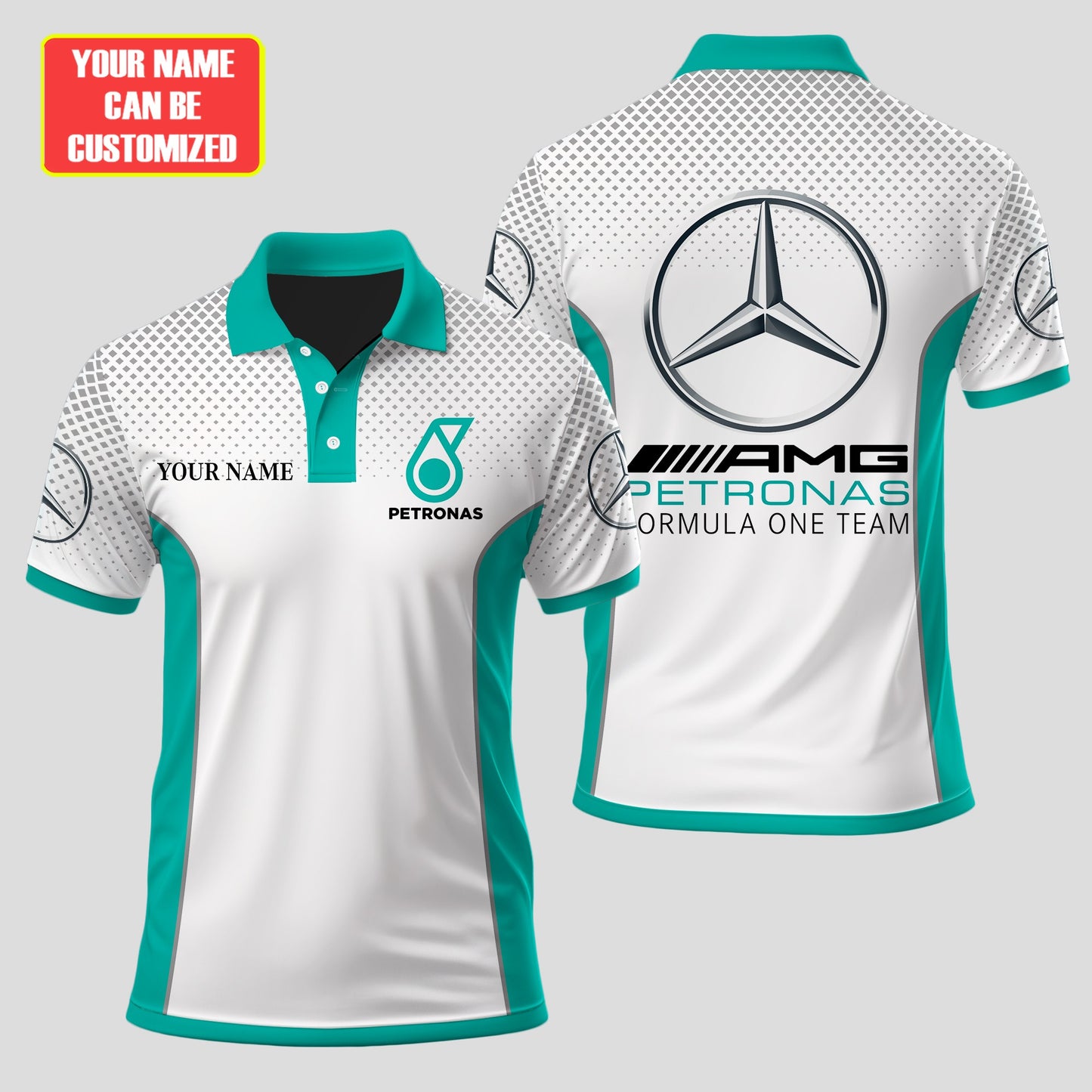 Personalized Merc AMG Petronas 3D Full Printing Set ,Merc AMG Petronas Shirt , Hoodie , Short , Polo ,hawaii V4