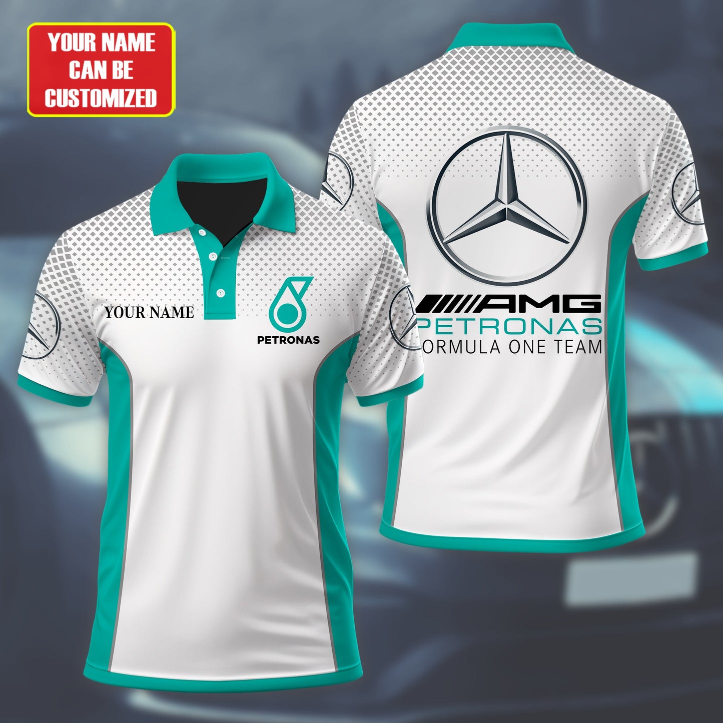 Personalized Merc AMG Petronas 3D Full Printing Set ,Merc AMG Petronas Shirt , Hoodie , Short , Polo ,hawaii V4