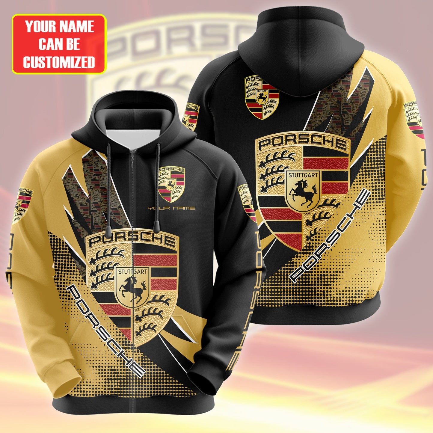 Personalized Pors Q9 3D All over Printed Hoodie and Sweatpants set