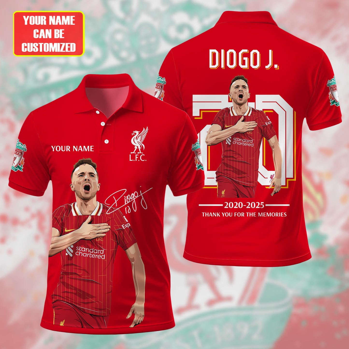 Personalized Liverpool Diogo J 3D Full Printing Set ,Liverpool Diogo J Shirt , Hoodie , Short , Polo ,hawaii