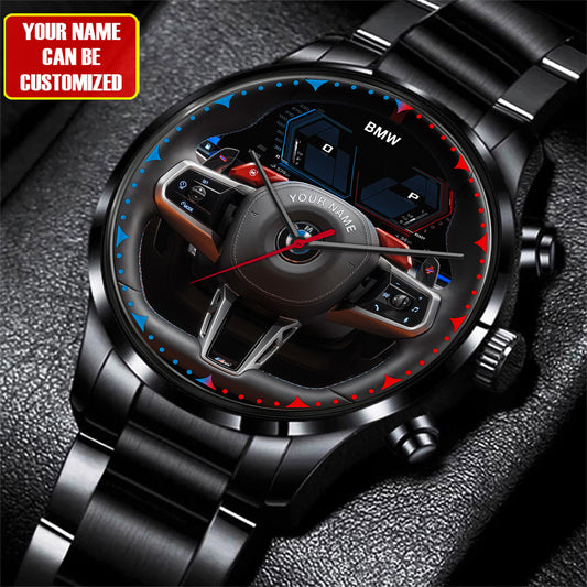 Personalized BW Cockpit Luxury Stainless Steel Watch V2