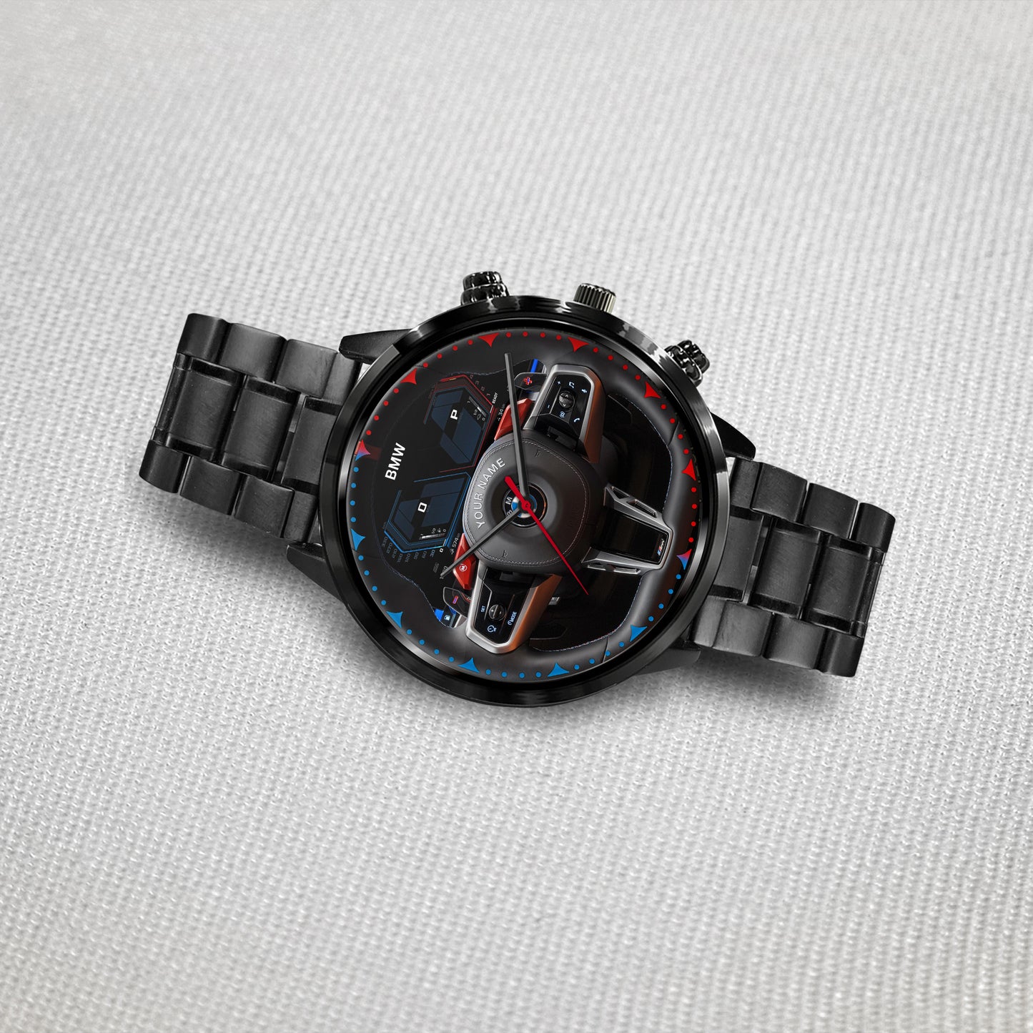 Personalized BW Cockpit Luxury Stainless Steel Watch V2