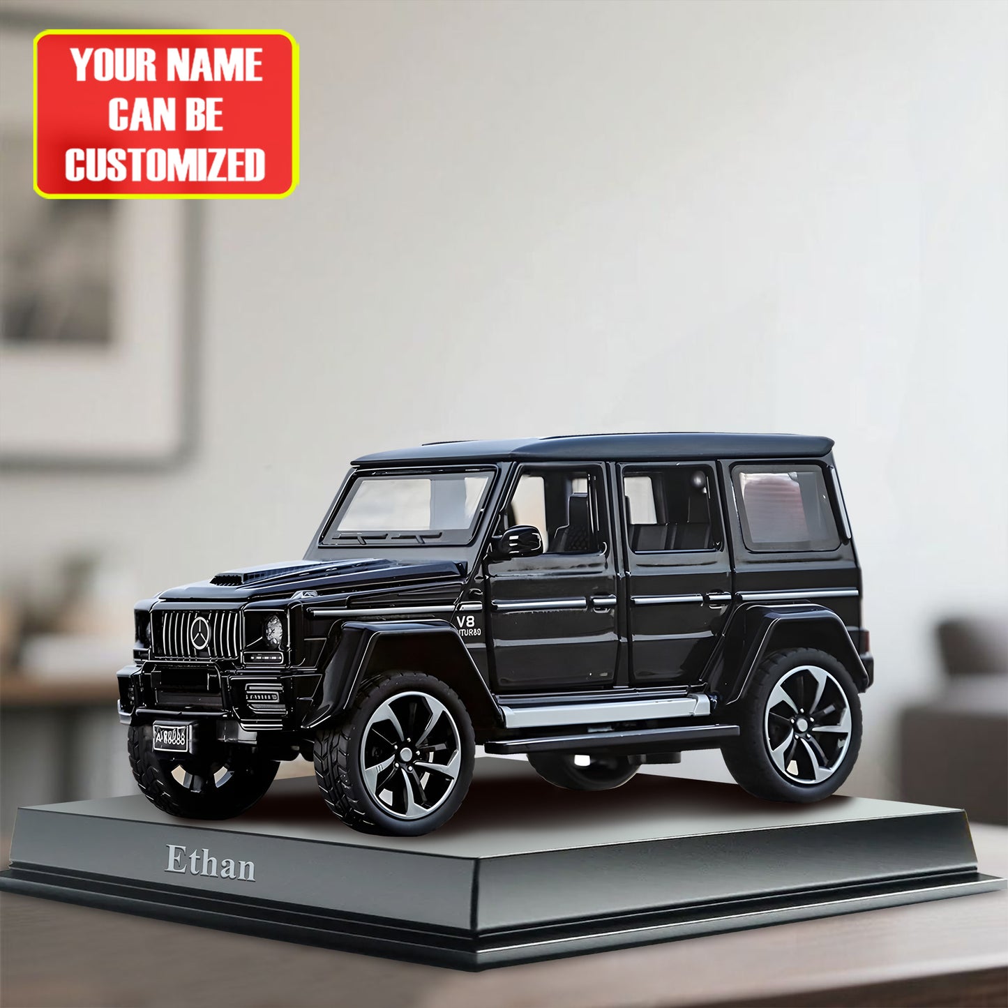 Luxury Car - Personalized Merc Custom Shaped Acrylic Plaque