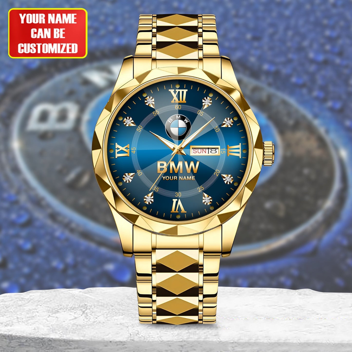 Personalized BW Elegant Alloy Charley Watch