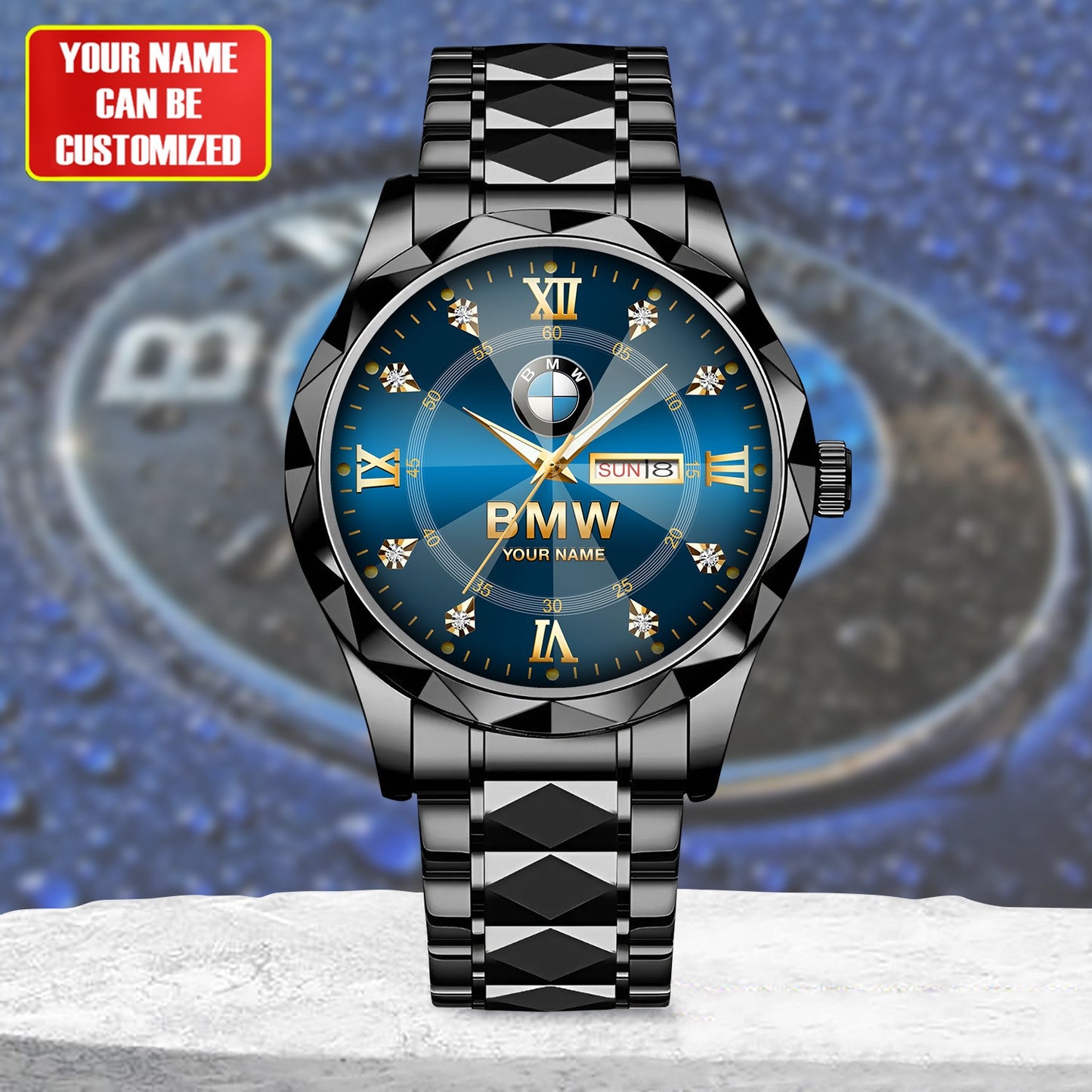 Personalized BW Elegant Alloy Charley Watch