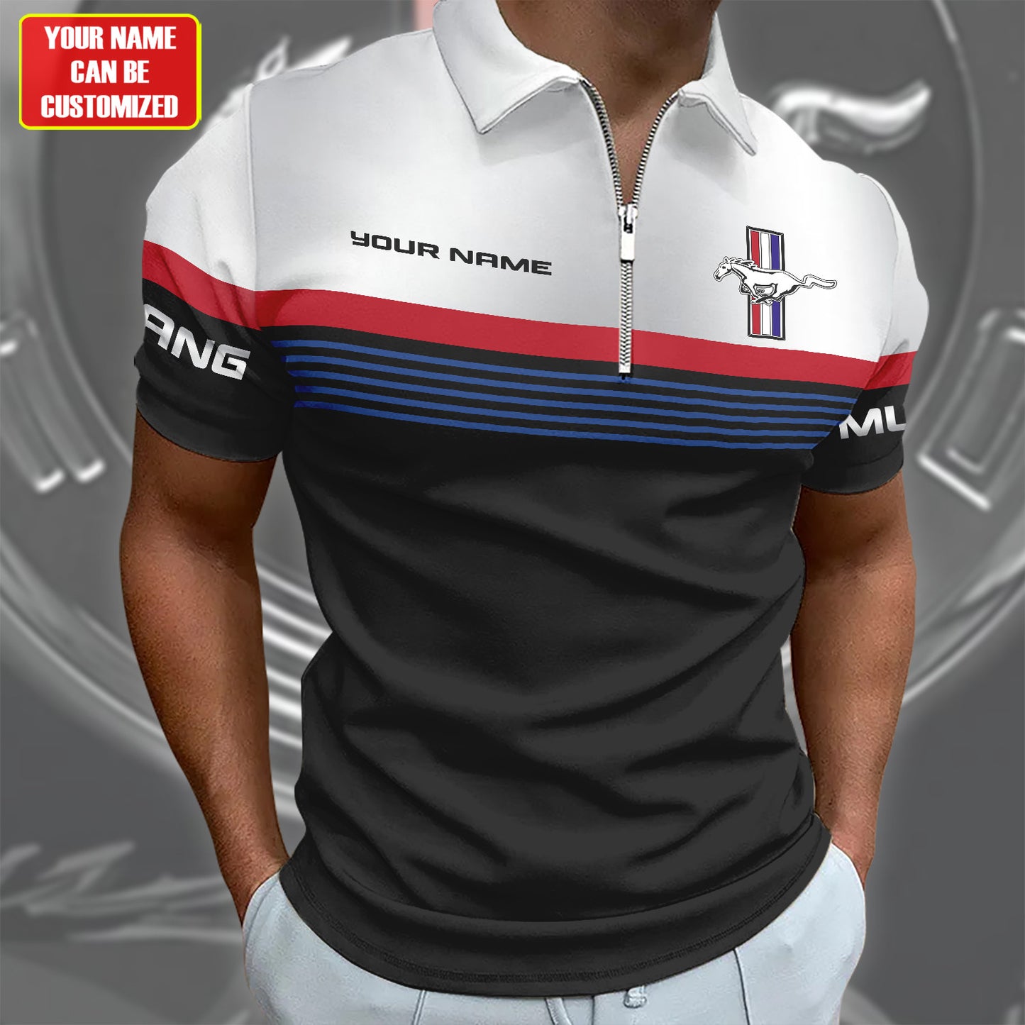 Personalized F Mustang Q4 3D Full Printing Set , F Mustang Q4 Shirt , Hoodie , Short , Polo , hawaii