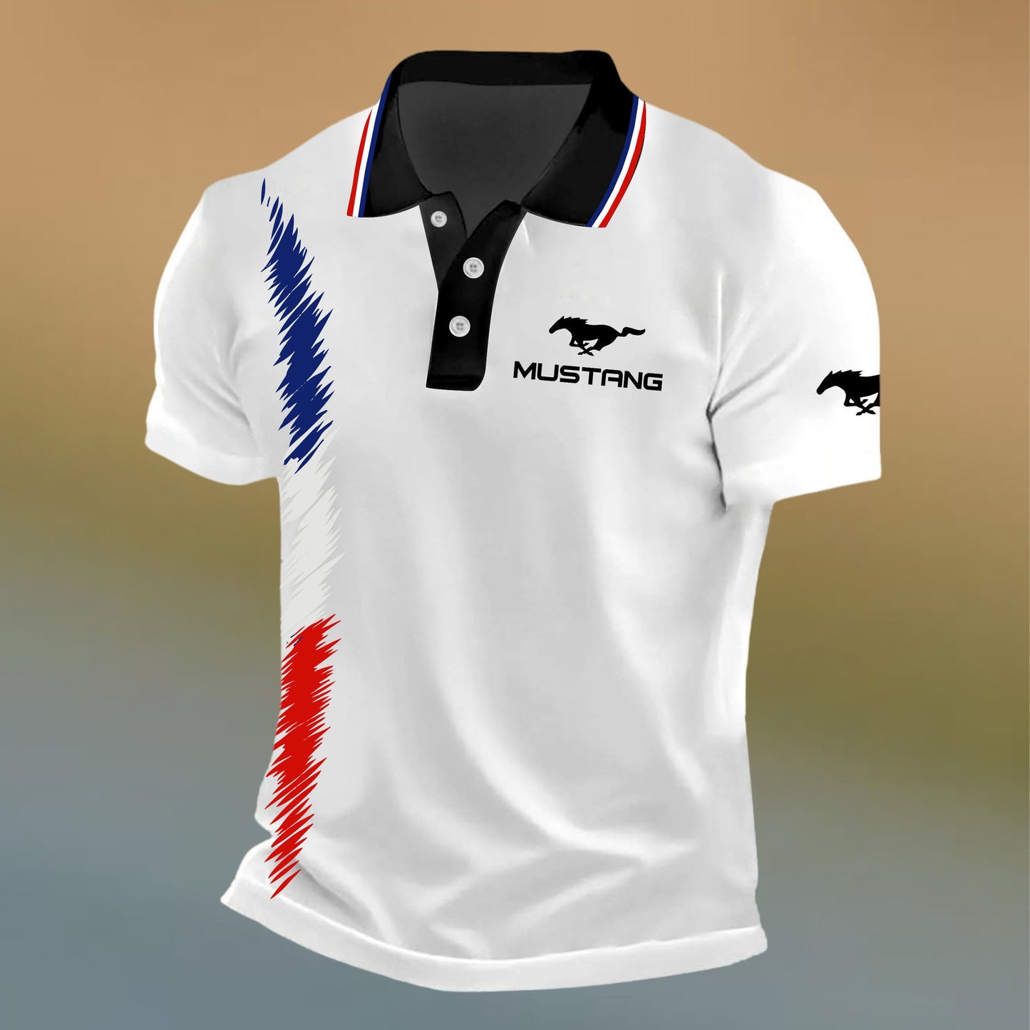 F Mustang 3D Full Printing Set , F Mustang Shirt , Zipper Polo, Hoodie , Short , Polo , hawaii