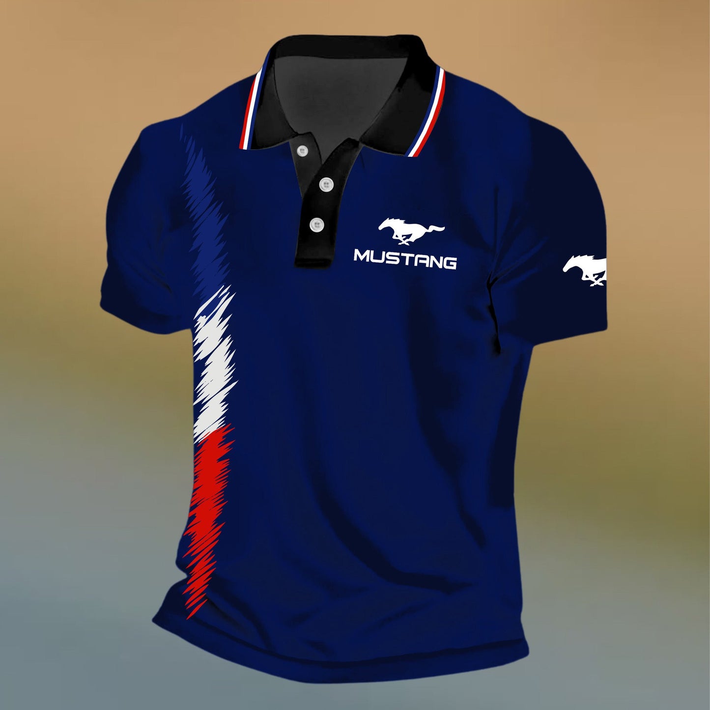 F Mustang 3D Full Printing Set , F Mustang Shirt , Zipper Polo, Hoodie , Short , Polo , hawaii