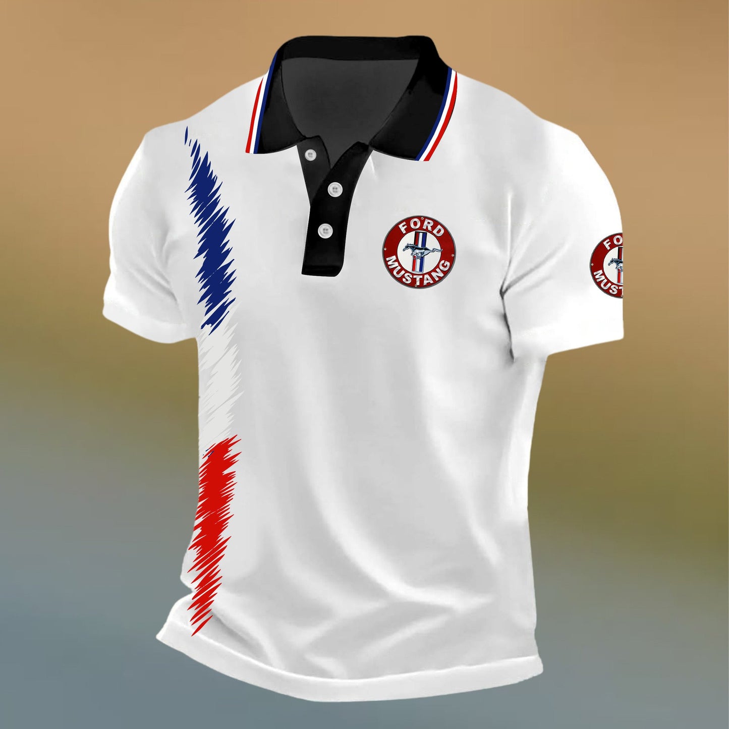 F Mustang 3D Full Printing Set , F Mustang Shirt , Zipper Polo, Hoodie , Short , Polo , hawaii V3