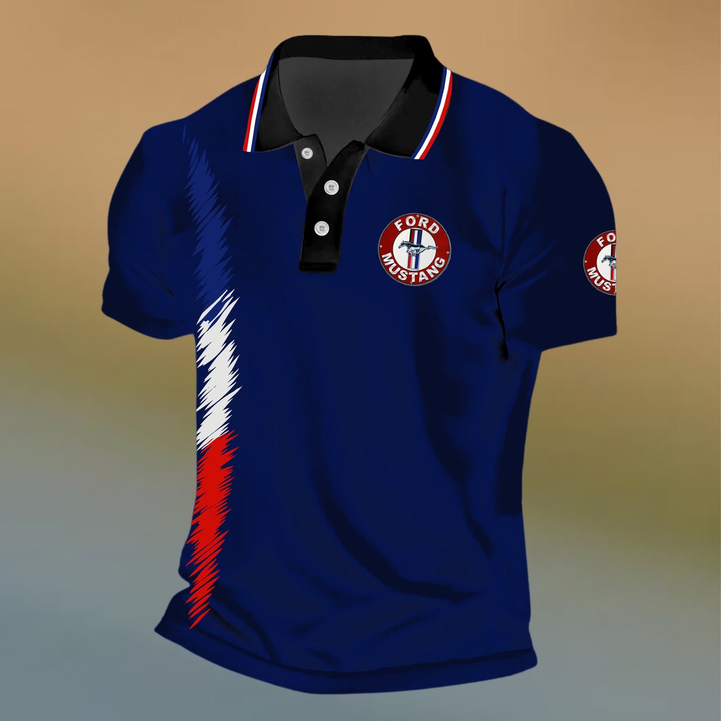 F Mustang 3D Full Printing Set , F Mustang Shirt , Zipper Polo, Hoodie , Short , Polo , hawaii V3