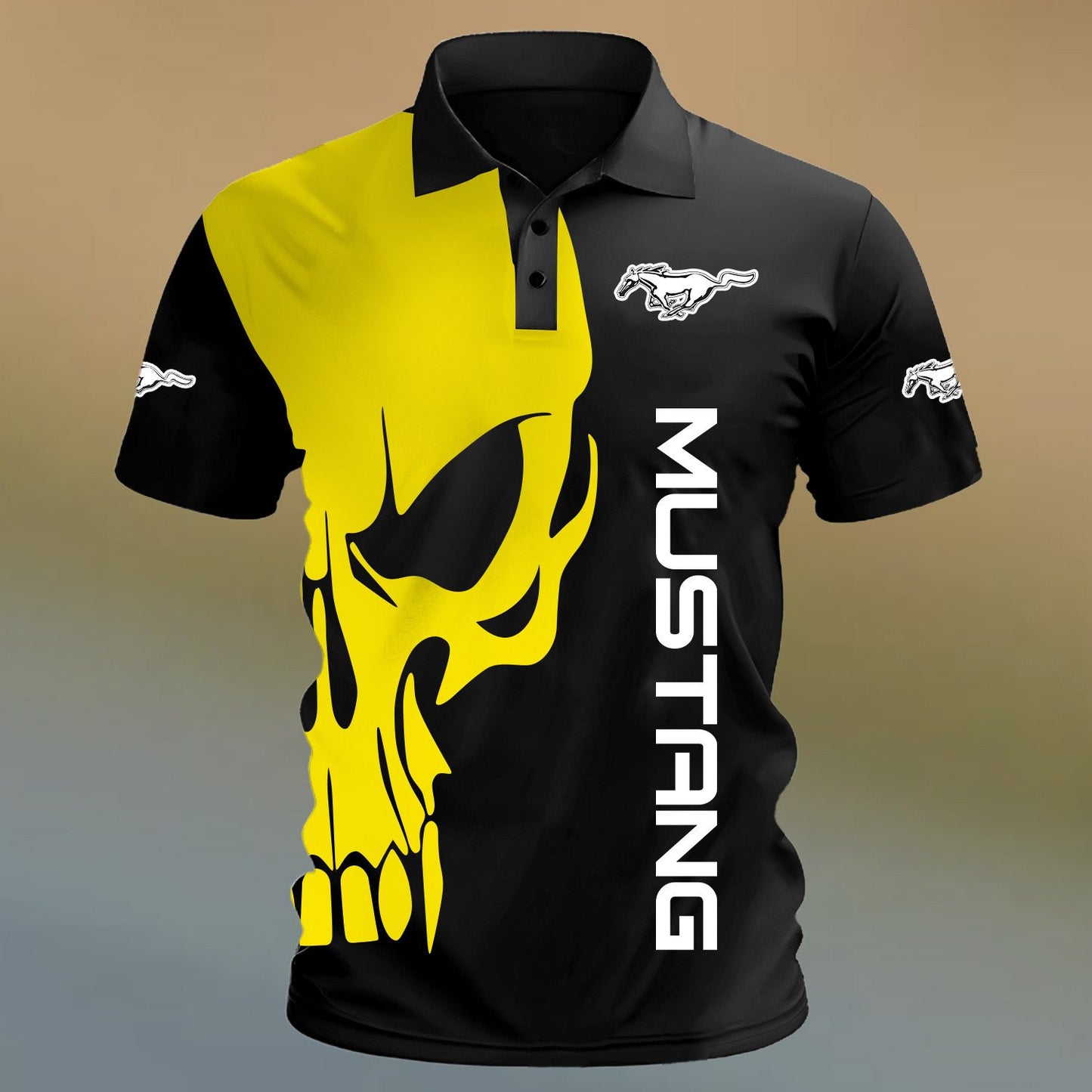 F Mustang 3D Full Printing Shirt , Zipper Polo, Hoodie , Short , Polo , hawaii