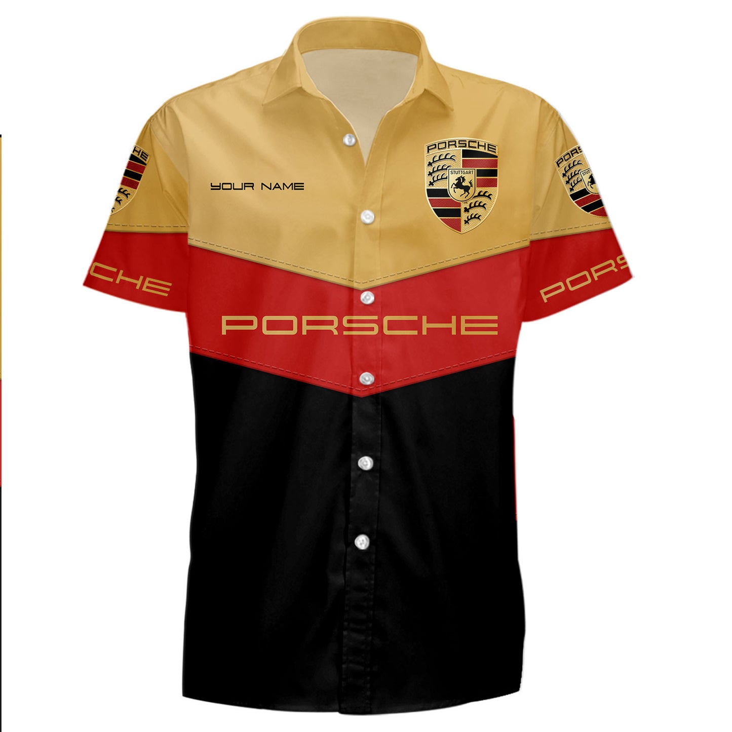 Personalized Pors Luxury Hawaii Shirt Beach Short