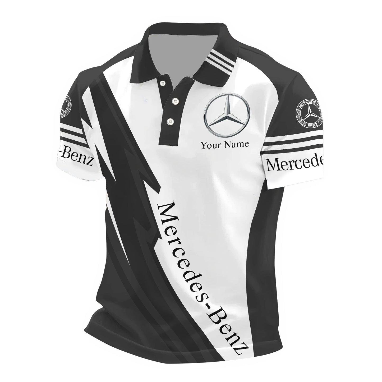 Personalized Merc Sport 3D Full Printing Shirt , Zipper Polo, Hoodie , Short , Polo , hawaii