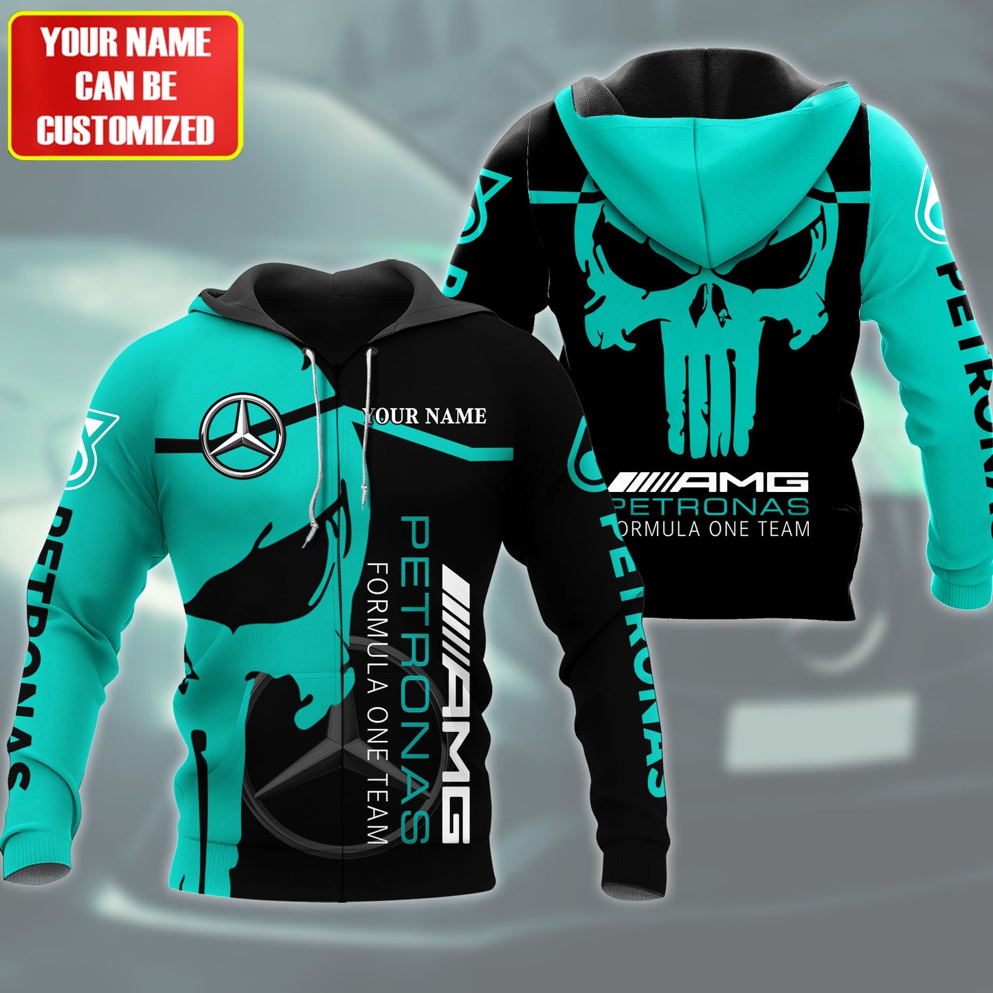 Personalized Merc AMG Petronas 3D Full Printing Set ,Merc AMG Petronas Shirt , Hoodie , Short , Polo ,hawaii V5