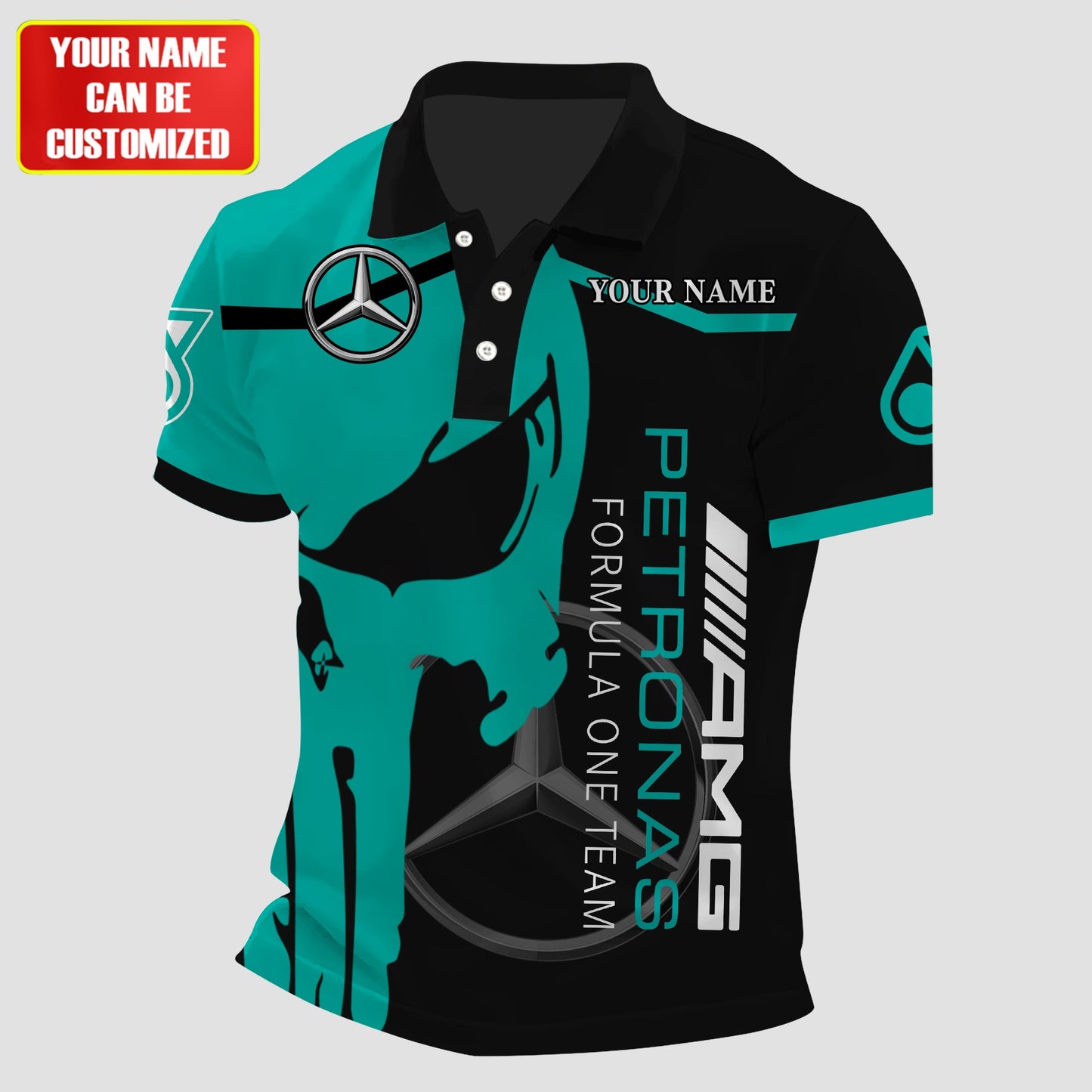 Personalized Merc AMG Petronas 3D Full Printing Set ,Merc AMG Petronas Shirt , Hoodie , Short , Polo ,hawaii V5