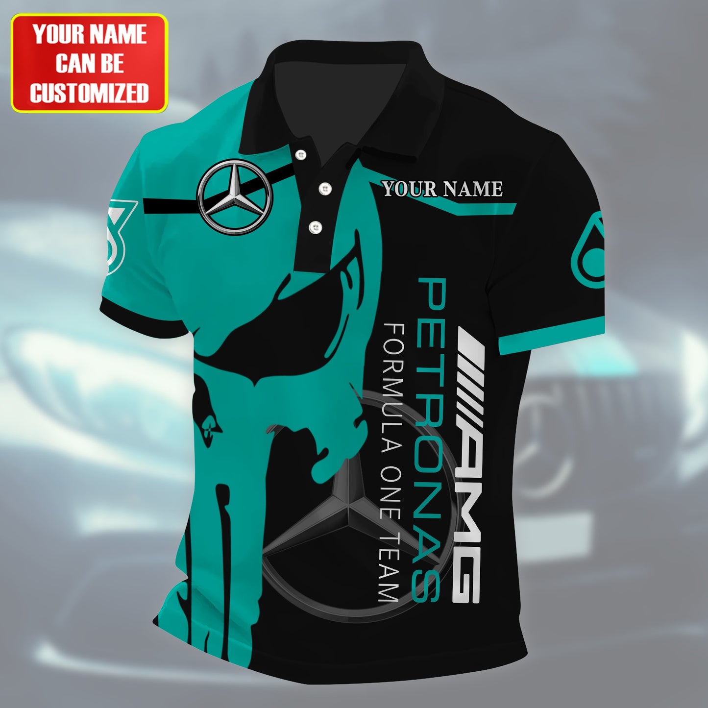 Personalized Merc AMG Petronas 3D Full Printing Set ,Merc AMG Petronas Shirt , Hoodie , Short , Polo ,hawaii V5