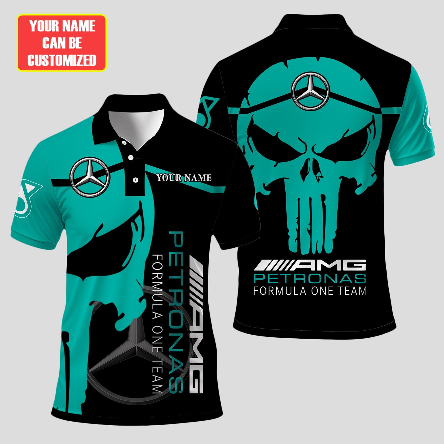 Personalized Merc AMG Petronas 3D Full Printing Set ,Merc AMG Petronas Shirt , Hoodie , Short , Polo ,hawaii V5