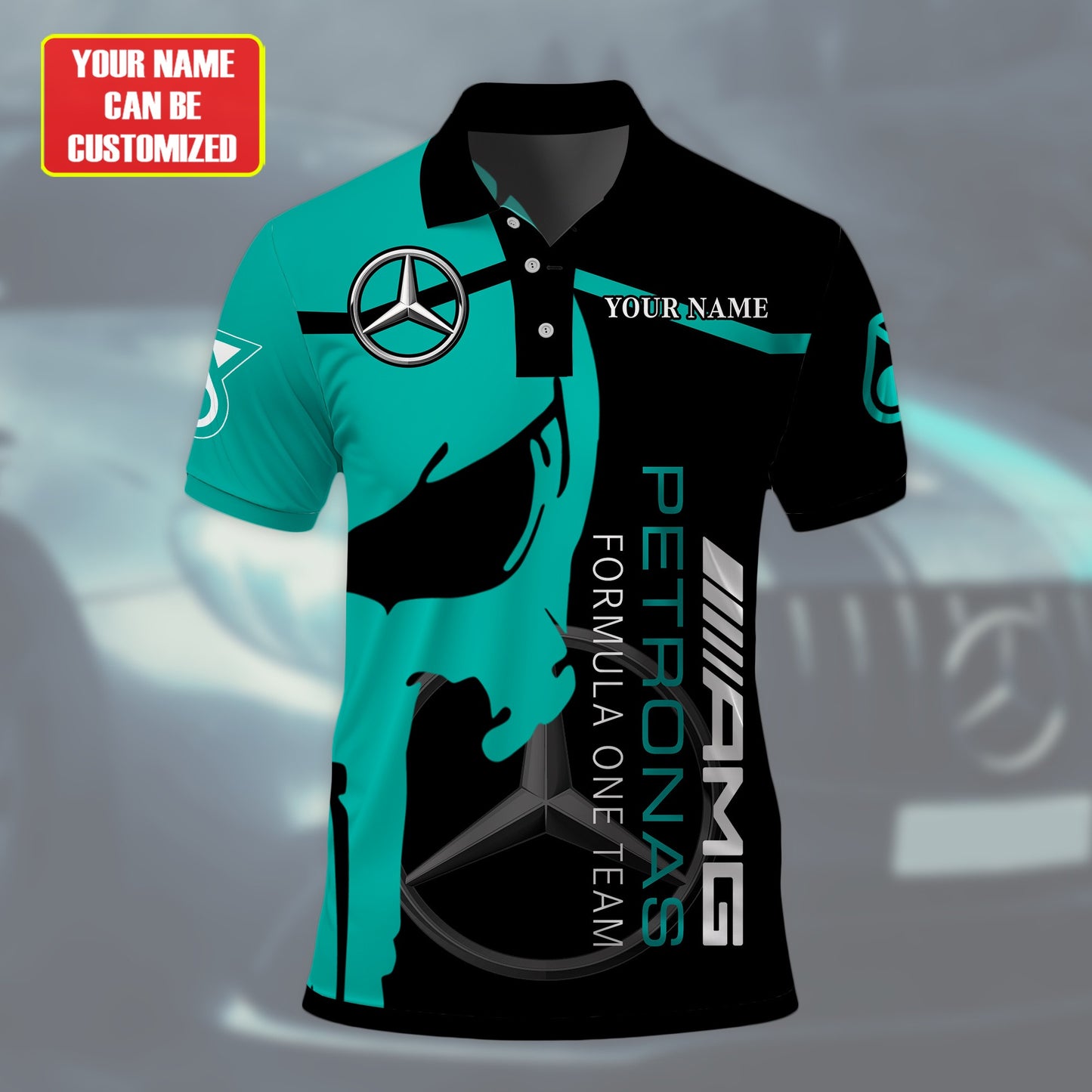 Personalized Merc AMG Petronas 3D Full Printing Set ,Merc AMG Petronas Shirt , Hoodie , Short , Polo ,hawaii V5