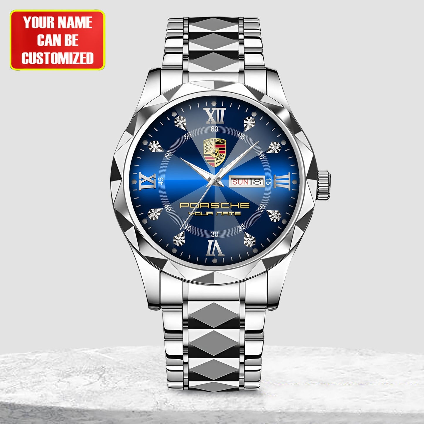 Personalized Pors Elegant Alloy Charley Watch