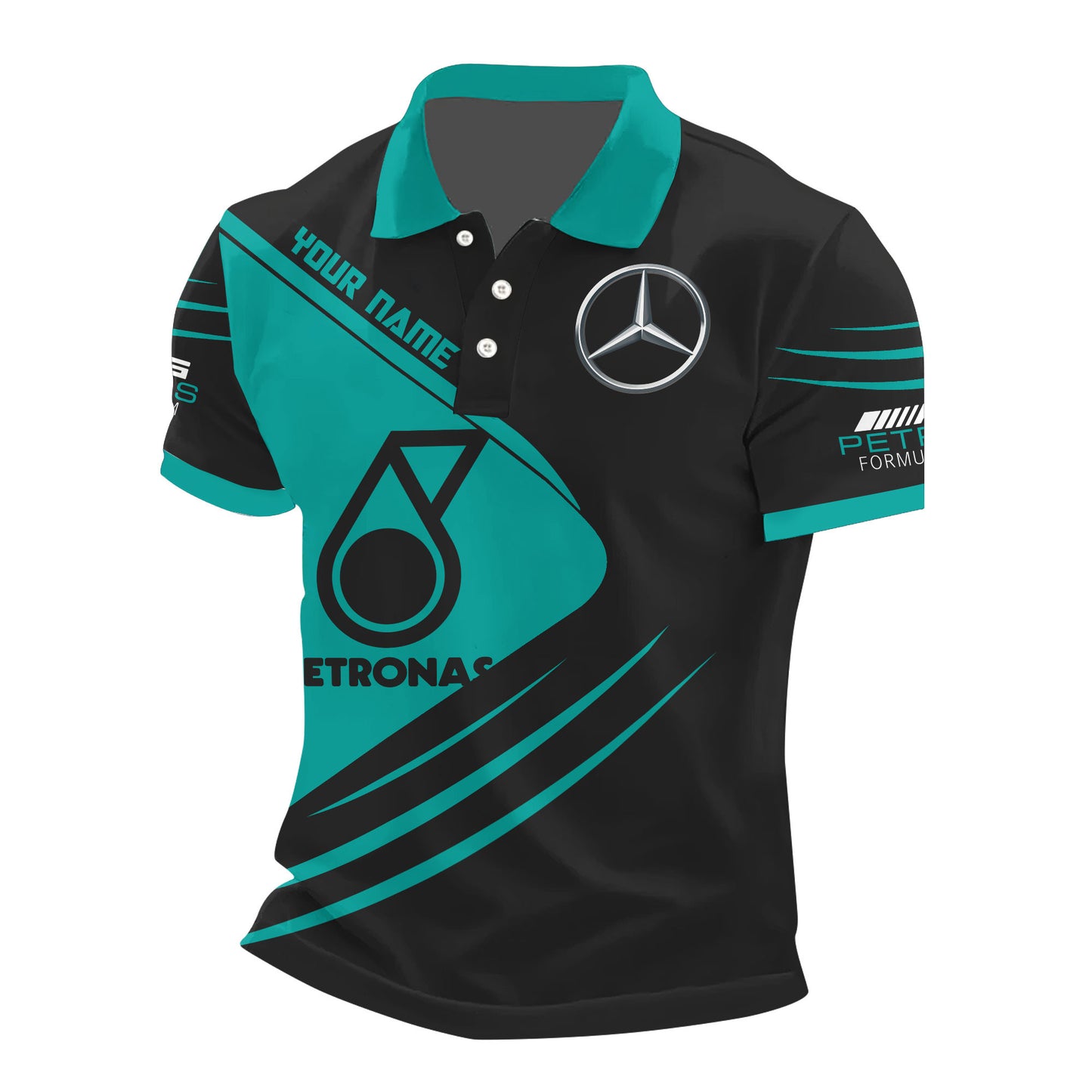Personalized Merc AMG Petronas 3D Full Printing Set ,Merc AMG Petronas Shirt , Hoodie , Short , Polo ,hawaii V6