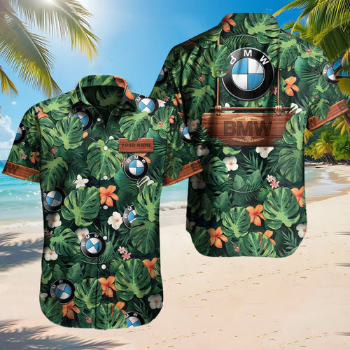 Personalized BW Sport Tropical Hawaii Shirt Beach Short